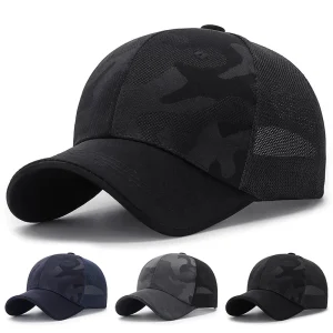 כובע מצחייה קל משקל קמופלאז' נושם - Unisex