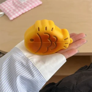 כיסוי אוזניות Taiyaki 3D לאיירפודס- הגנה מעוצבת