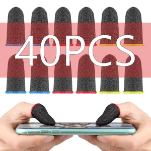 כיסויי אצבעות למשחקים- נגד זיעה נושמים 20,40 יח'
