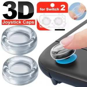 כיסויי ג'ויסטיק Switch 2 - סיליקון רך ונגד החלקה