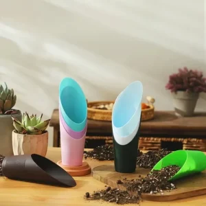 כף שתילה פלסטיק עציץ - כלי גינה לעיצוב מיקרו