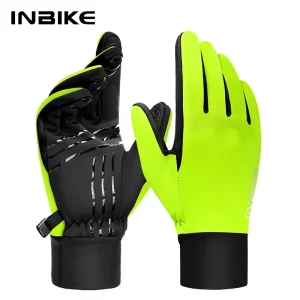 כפפות רכיבה INBIKE לחורף - מחממות ונוחות