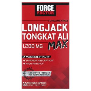 לונג'ק טונגקט עלי מקס - Force Factor - 60 כמוסות צמחיות