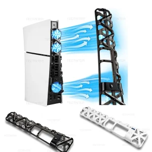 מאוורר קירור PS5 Slim - 3 מצבים ותאורת LED - USB