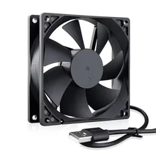 מאוורר קירור למחשב 90 מ,מ עם USB - לראוטר וסט-טופ