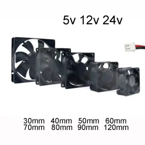 מאווררי קירור תעשייתיים - מנוע Brushless, שקט