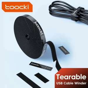מאחזר כבלים Toocki - ארגון כבלים נקרע לאביזרים