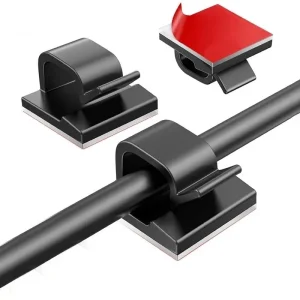 מארגן כבלים לרכב- מחזיק כבל USB דביק לעכבר