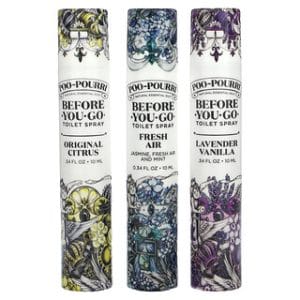 מארז Poo-Pourri, ספריי שירותים נייד - 3 יחידות
