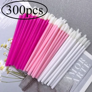 מברשות איפור חד פעמיות לשפתיים 300 יח' - Lip Brush