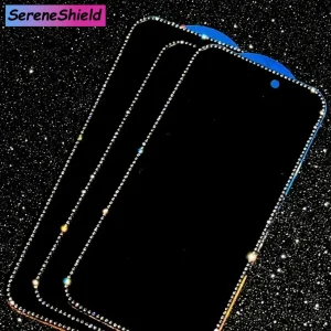 מגן מסך נצנצים לאייפון 15 Pro Max - פרטיות