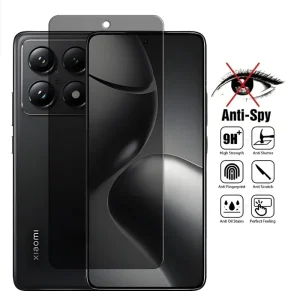 מגן מסך פרטיות ל-Xiaomi 14T Pro - זכוכית מחוסמת