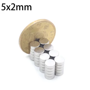 מגנטים חזקים 5x2 מ,מ - 50,100,200 יחידות - דיסק