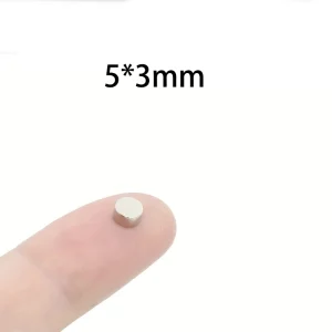 מגנטים עגולים 5x3 מ,מ , 20-100 יח' , למקרר ולמשרד
