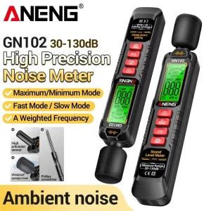 מד דציבלים ANENG GN102 - למדידת רעש ניידת ומדויקת
