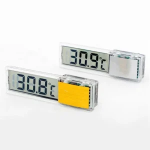 מד חום לאקווריום דיגיטלי LED - 1pc קישוט לאקווריום