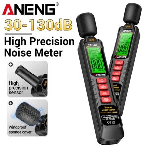 מד רעש דיגיטלי ANENG GN102 - נייד ועמיד לרוח