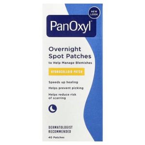 מדבקות פצעונים PanOxyl - 40 יחידות - טיפול לילה