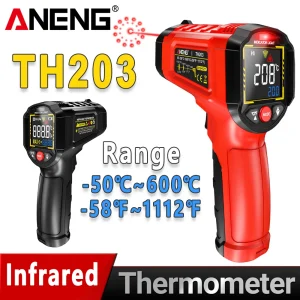 מדחום אינפרא אדום ANENG TH203 - טווח רחב ותוצאות מהירות