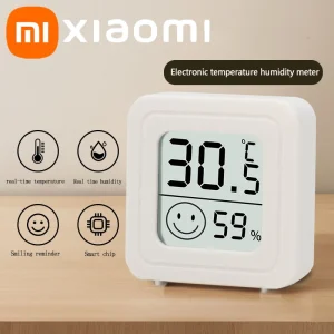מדחום דיגיטלי Xiaomi - סט ביתי למדידת טמפ' ולחות