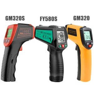 מדחום לייזר אינפרא אדום -50~600C - למדידת טמפרטורה