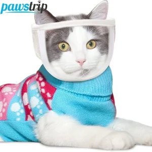 מחוסם אף חתול שקוף - מגן נשימה לחתול