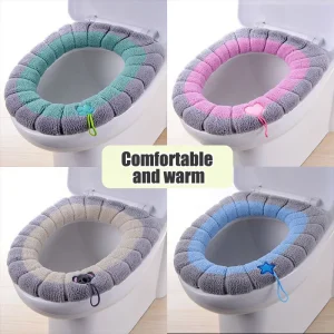 מחצלת אסלה סרוגה צבעונית ניידת-עבה ורחיצה