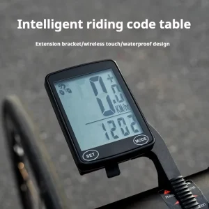 מחשב דרך לאופניים אלחוטי - מסך מגע + GPS + חיישנים