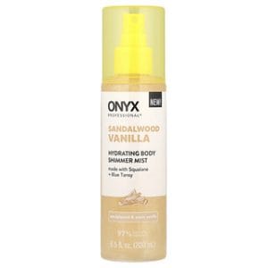 מיסט גוף מנצנץ בניחוח סנדלווד-וניל - Onyx 200 מ"ל