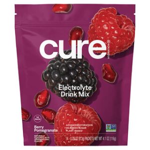 מיקס אלקטרוליטים Cure Hydration - ברי רימון - 14 יחידות