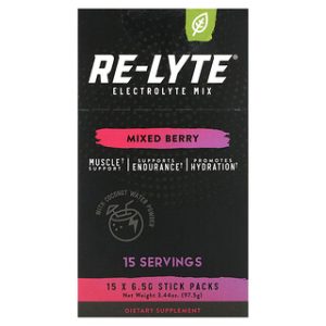 מיקס אלקטרוליטים Re-Lyte Redmond - פירות יער - 15 יחידות