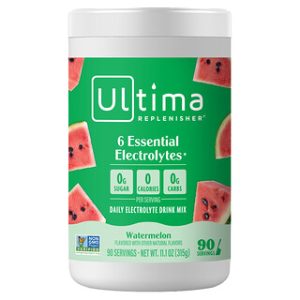 מיקס אלקטרוליטים Ultima- אבטיח - 315 גרם - טעם מעולה