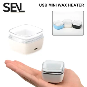 מכונת חימום שעווה USB - קיט שעווה לגבר ואישה