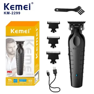 מכונת תספורת אלחוטית לגבר Kemei KM-2299 - מקצועית