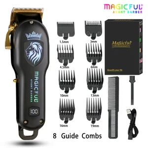 מכונת תספורת מקצועית נטענת לגבר - MAGICFUL