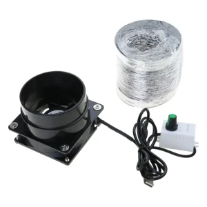 מנדף עשן הלחמה USB - מתכוונן מהירות ועוצמה