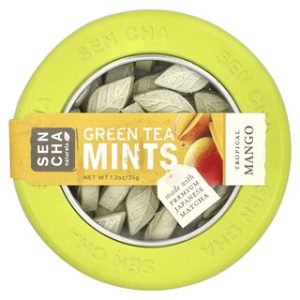 מנטות תה ירוק טרופי מנגו - Sencha Naturals - 35 גרם