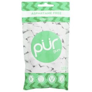 מסטיק PUR ספירמינט - 55 יח׳ - טבעי ובריא!