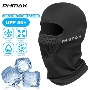 מסיכת רכיבה לאופנוע PHMAX - הגנה מלאה מפני רוח