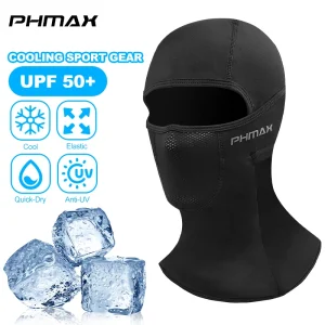 מסכת רכיבה אופנוע PHMAX - הגנה מלאה מפני רוח