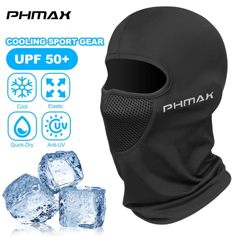 מסכת רכיבה לאופנוע PHMAX - הגנה מלאה מפני רוח