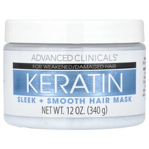 מסכת שיער קרטין - Advanced Clinicals - לשיער חלק