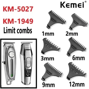 מסרקי הגבלת תספורת אוניברסליים - Kemei KM-5027