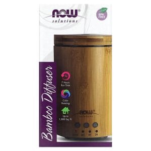מפיץ ריח במבוק NOW Foods Solutions - 1 יחידה
