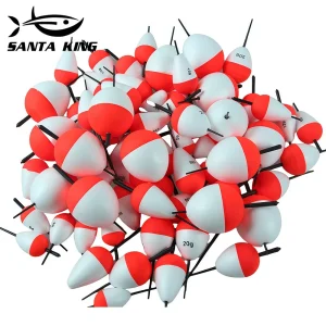 מצופים לדייג EVA- 10 יח׳- משקלים 5-30 גרם- קרפיונים