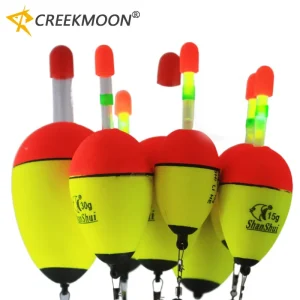 מצופים לדייג זוהרים EVA - 5 יחידות - 10-100 גרם