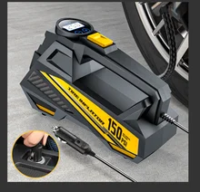 משאבת אוויר לרכב ניידת 12V - ניפוח צמיגים חשמלי