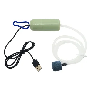 משאבת חמצן לאקווריום USB - שקטה וניידת