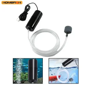 משאבת חמצן לאקווריום קטן - ניידת USB , דגים