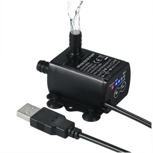 משאבת מים טבולה מיני USB- אל-אלם, כיוון זרימה